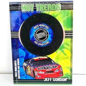 2005 Jeff Gordon Press Pass Nascar Rare Trading Card Used Race Tire Hot Treads